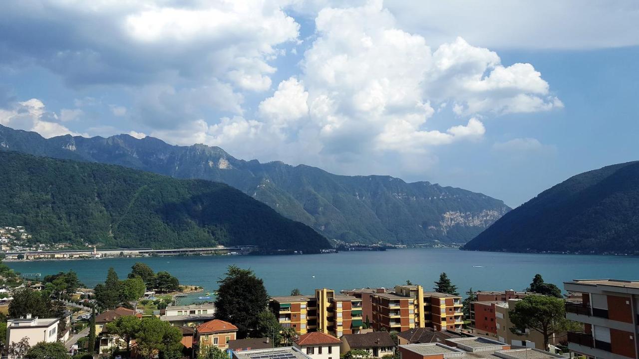 Melide Apartments Lake Lugano Close To Swissminiatur Exterior foto